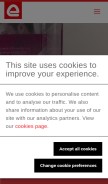 How electrocomponents.com looks like on a mobile device such as an iPhone.
