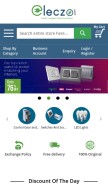 How eleczo.com looks like on a mobile device such as an iPhone.