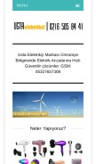 How elektrikciumraniye.com looks like on a mobile device such as an iPhone.
