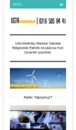 How elektrikciuskudar.com looks like on a mobile device such as an iPhone.