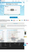 How elementool.com looks like on a mobile device such as an iPhone.