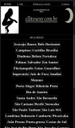 How ellitesexy.com.br looks like on a mobile device such as an iPhone.