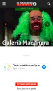How elmananerodiario.com looks like on a mobile device such as an iPhone.