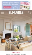 How elmueble.com looks like on a mobile device such as an iPhone.