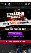 How emazinglights.com looks like on a mobile device such as an iPhone.
