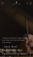 How embroideryhoop.shop looks like on a mobile device such as an iPhone.