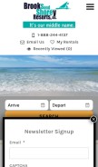 How emeraldcoastrentals.com looks like on a mobile device such as an iPhone.