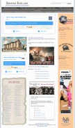 How emersonkent.com looks like on a mobile device such as an iPhone.