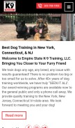 How empirestatek9.com looks like on a mobile device such as an iPhone.