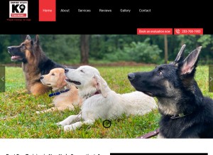 How empirestatek9.com looks like on a tablet such as an iPad.