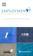 How employmentscape.com looks like on a mobile device such as an iPhone.
