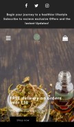 How encasabotanics.co.uk looks like on a mobile device such as an iPhone.