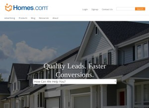 How eneighborhoods.com looks like on a tablet such as an iPad.