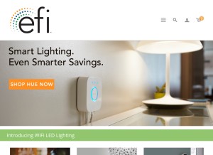 How energyfederation.org looks like on a tablet such as an iPad.