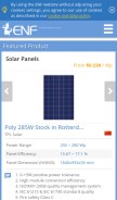 How enfsolar.com looks like on a mobile device such as an iPhone.