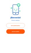 How entel.pe looks like on a mobile device such as an iPhone.