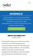 How enterpriseec.com looks like on a mobile device such as an iPhone.
