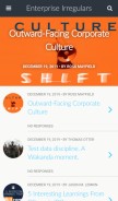 How enterpriseirregulars.com looks like on a mobile device such as an iPhone.