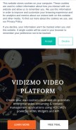 How enterprisetube.com looks like on a mobile device such as an iPhone.
