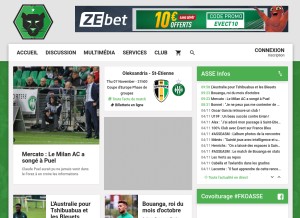 How envertetcontretous.fr looks like on a tablet such as an iPad.