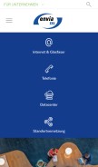How enviatel.net looks like on a mobile device such as an iPhone.
