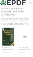 How epdf.pub looks like on a mobile device such as an iPhone.