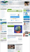 How epharmapedia.com looks like on a mobile device such as an iPhone.