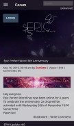 How epicpw.com looks like on a mobile device such as an iPhone.