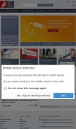 How epo.org looks like on a mobile device such as an iPhone.
