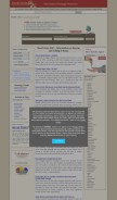 How epodunk.com looks like on a mobile device such as an iPhone.
