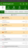 How eredmenyek.com looks like on a mobile device such as an iPhone.