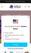 How es.lilikdo.com looks like on a mobile device such as an iPhone.