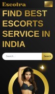 How escotra.com looks like on a mobile device such as an iPhone.