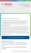 How esitronic.com looks like on a mobile device such as an iPhone.