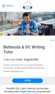 How esl-lab.com looks like on a mobile device such as an iPhone.