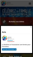 How espacepourlavie.ca looks like on a mobile device such as an iPhone.