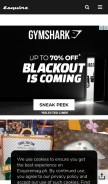 How esquiremag.ph looks like on a mobile device such as an iPhone.