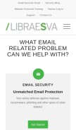 How esvacloud.com looks like on a mobile device such as an iPhone.