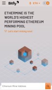 How ethermine.org looks like on a mobile device such as an iPhone.