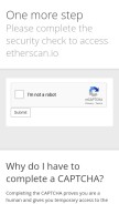 How etherscan.io looks like on a mobile device such as an iPhone.