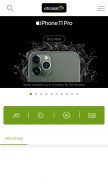 How etisalat.ae looks like on a mobile device such as an iPhone.
