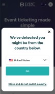 How eventbookings.com looks like on a mobile device such as an iPhone.