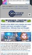 How eventhubs.com looks like on a mobile device such as an iPhone.