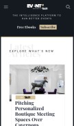 How eventmanagerblog.com looks like on a mobile device such as an iPhone.