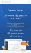 How eventmobi.com looks like on a mobile device such as an iPhone.