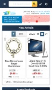 How evertek.com looks like on a mobile device such as an iPhone.