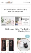 How everythingdecorated.com looks like on a mobile device such as an iPhone.