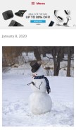 How everythingfunny.org looks like on a mobile device such as an iPhone.