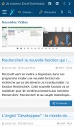 How excel-downloads.com looks like on a mobile device such as an iPhone.
