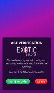 How exoticrw.com looks like on a mobile device such as an iPhone.